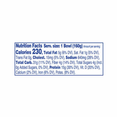 Kroger® Vegetable & Brown Rice Tuna Bowl Perspective: left