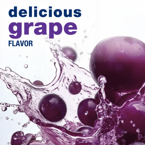 Kroger® Lite Zero Sugar Grape Instant Drink Mix Packets Perspective: left