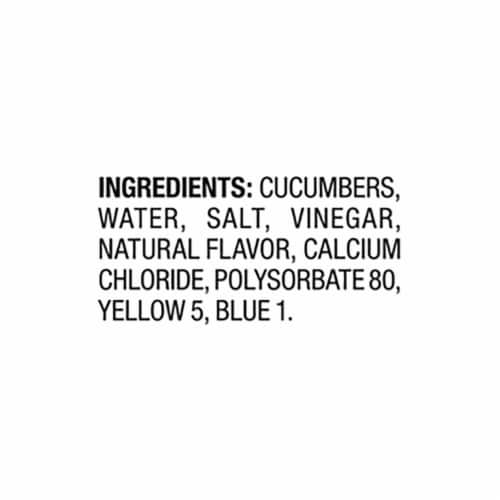 Smart Way™ Hamburger Dill Pickle Chips Perspective: left