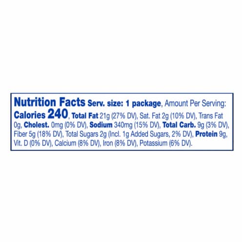 Kroger® Salted Smoke Flavored Almonds Perspective: left