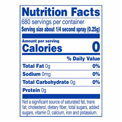 Kroger® Nonstick Canola Oil Cooking Spray Perspective: left