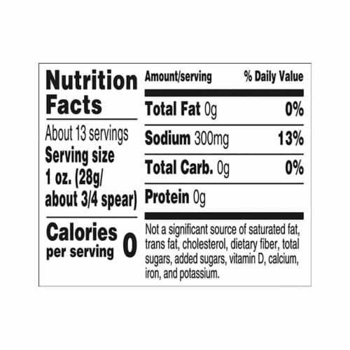 Kroger® Zesty Kosher Dill Spears Perspective: left