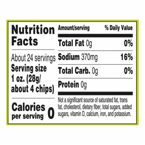 Kroger® Hamburger Dill Chips Pickles Perspective: left