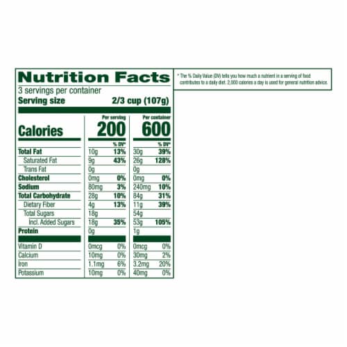 Simple Truth® Dairy Free Almondmilk Vanilla Bean Frozen Dessert Pint Perspective: left