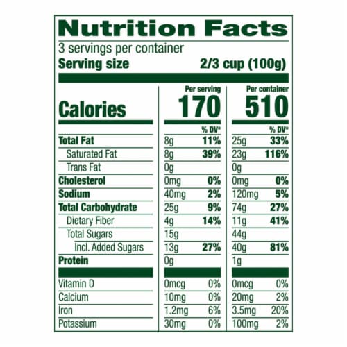 Simple Truth® Dairy Free Oatmilk Strawberry Frozen Dessert Pint Perspective: left