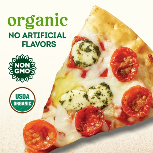 Simple Truth Organic® Margherita Ultra Thin Crust Frozen Pizza Perspective: left