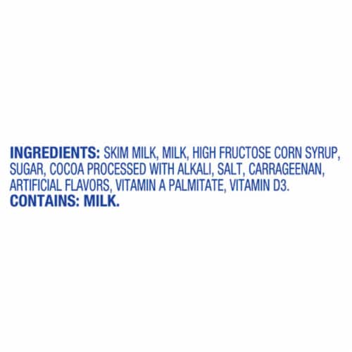 Kroger® 1% Low Fat Chocolate Milk Pint Perspective: left