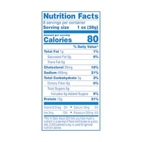 Kroger® Peppered Smokehouse Beef Jerky Perspective: left