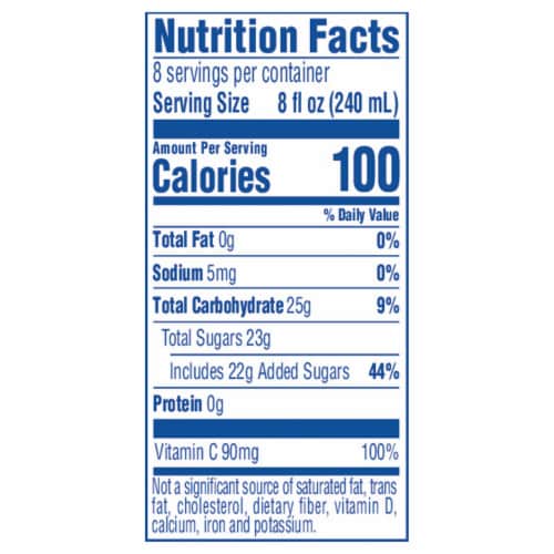 Kroger® Pineapple Punch From Concentrate Flavored Fruit Juice Drink Perspective: left