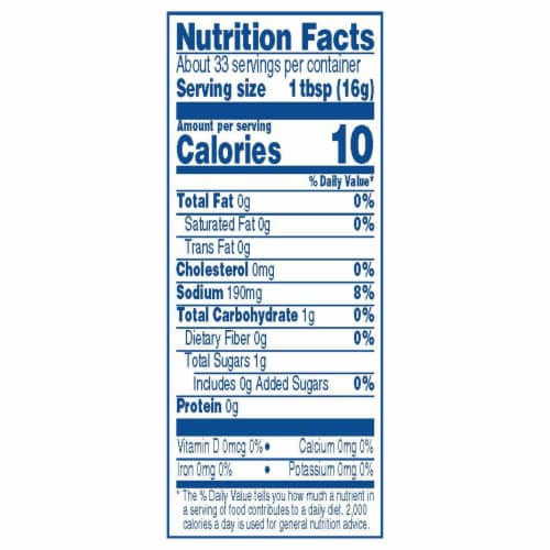 Kroger® No Sugar Added Tomato Ketchup Perspective: left