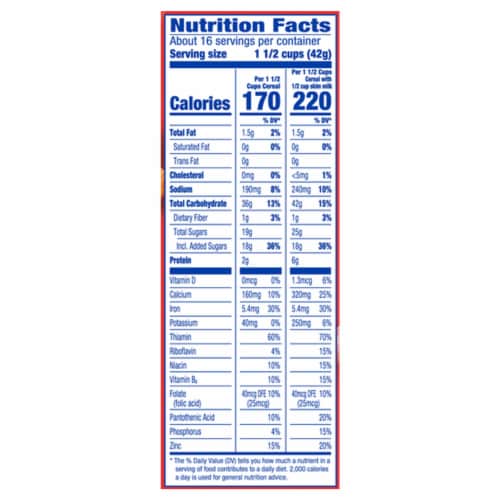 Kroger® Fruit Rings Cereal Giant Size Perspective: left