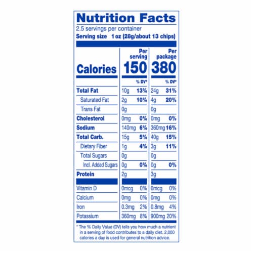 Kroger® Classic Original Potato Chips Perspective: left