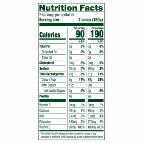 Simple Truth Organic® Blender Free Green Fruit Smoothie Cubes Perspective: left