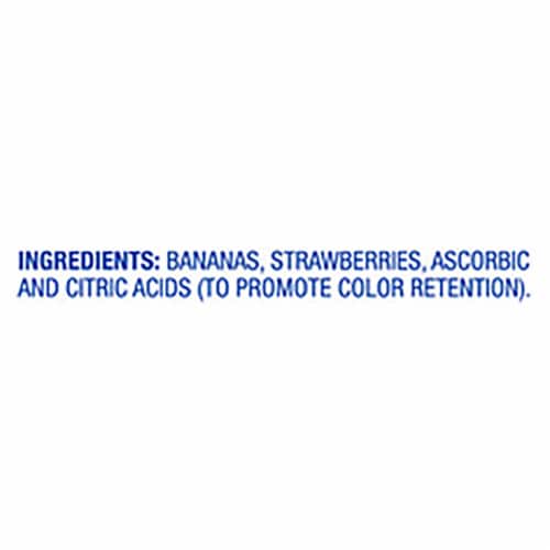 Kroger® No Sugar Added Sliced Banana and Strawberry Smoothie BIG DEAL! Perspective: left