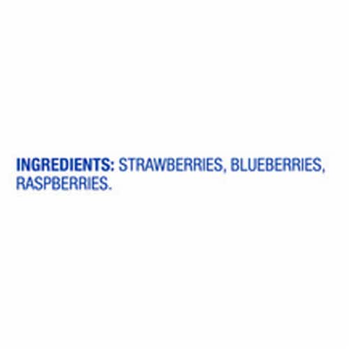 Kroger® No Sugar Added Triple Berry Medley Smoothie BIG DEAL! Perspective: left