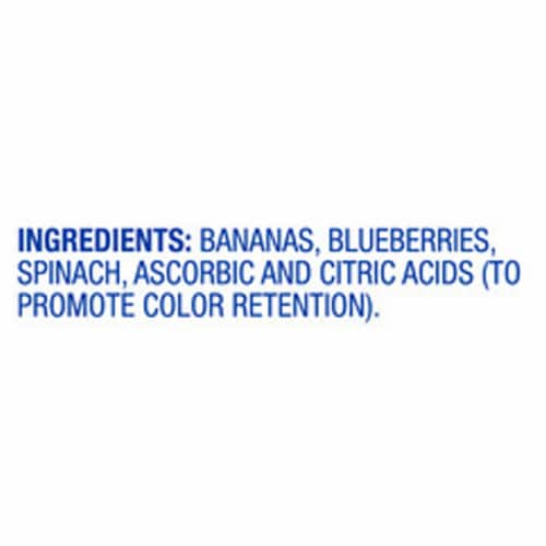 Kroger® Smoothables™ No Sugar Added Diced Blue Blend Smoothie Perspective: left