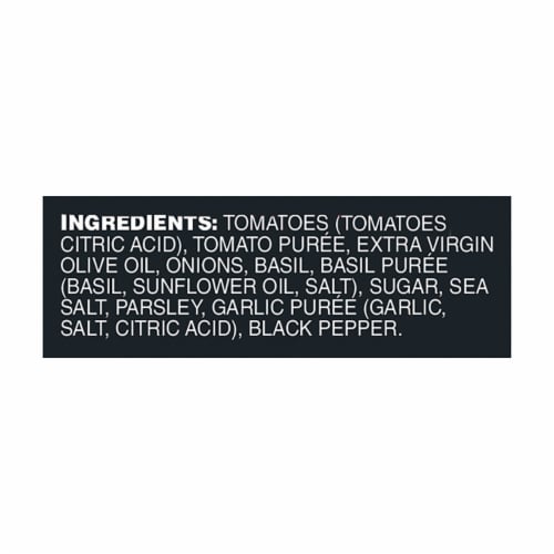 Private Selection® Imported Tomato Basil Pasta Sauce Perspective: left