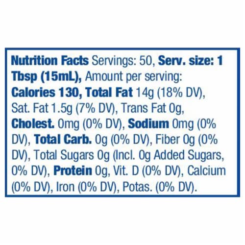 Kroger® 100% Pure Grapeseed Oil Perspective: left