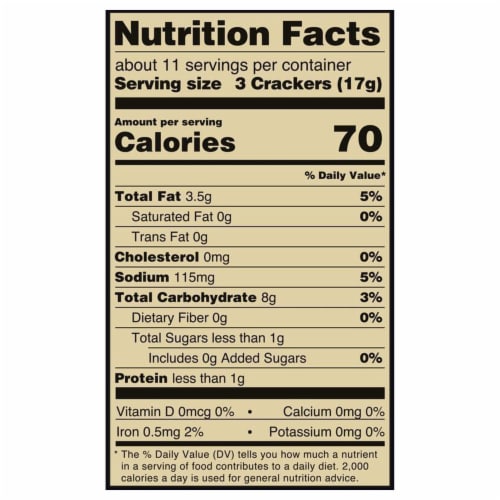 Private Selection® Sweet Chili Scalloped Crackers Perspective: left
