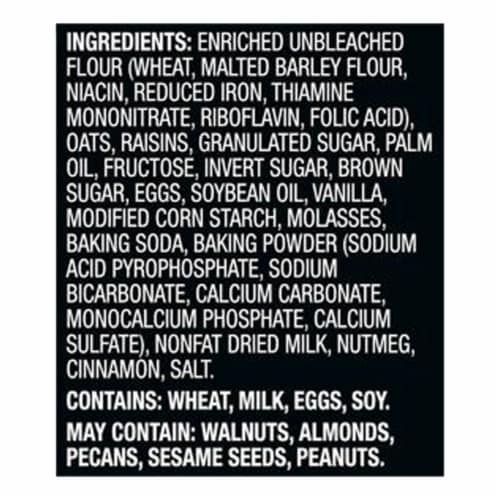 Private Selection® Soft Baked Oatmeal Raisin Cookies Perspective: left