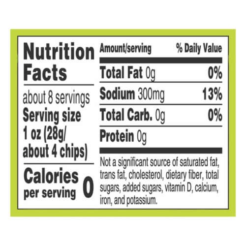 Kroger® Oval Cut Hamburger Dill Pickle Chips Perspective: left