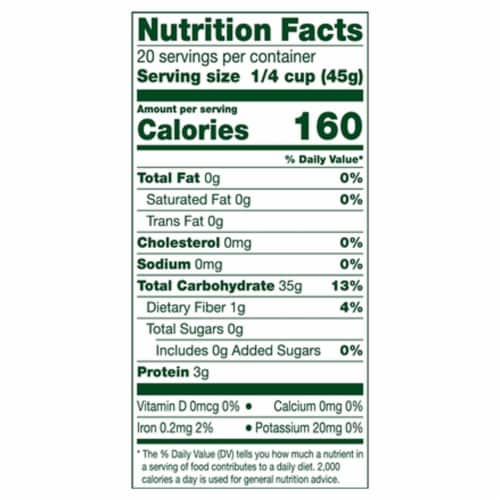 Simple Truth Organic® Basmati Rice Perspective: left