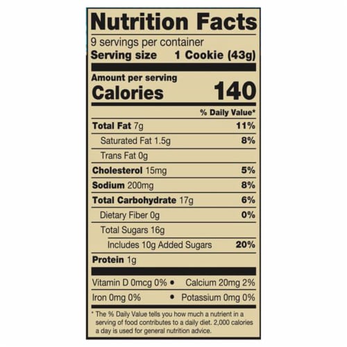 Private Selection® Stuffed Cookie Butter White Chocolate Cookie Dough Perspective: left