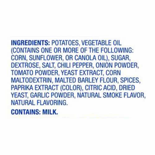 Kroger® Kettle Cooked Mesquite BBQ Flavored Potato Chips Perspective: left