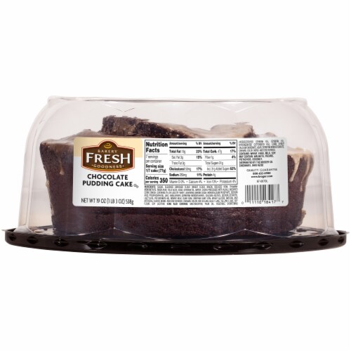 Bakery Fresh Goodness Chocolate Mini Pudding Cake Perspective: left