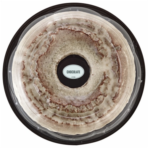 Bakery Fresh Chocolate Pudding Cake Perspective: left