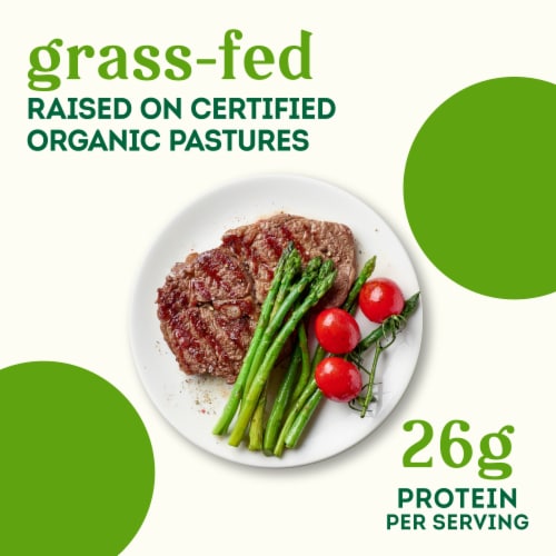 Simple Truth Organic® Grass Fed Beef Top Sirloin Steak Perspective: left