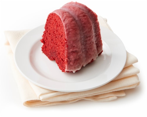 Bakery Fresh Goodness Red Velvet Bundt Cake Perspective: left