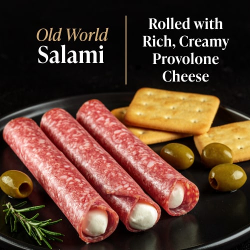 Private Selection® Pre-sliced Genoa Salami & Provolone Rolls Perspective: left