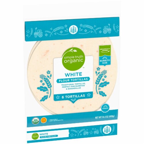 Simple Truth Organic™ White Flour Tortillas Perspective: left