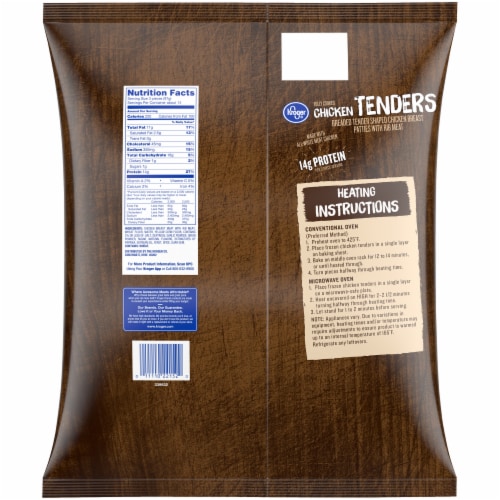 Kroger® Fully Cooked Frozen Chicken Tenders BIG DEAL! Perspective: left