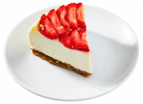 Private Selection® Strawberry Cheesecake Slice Perspective: left