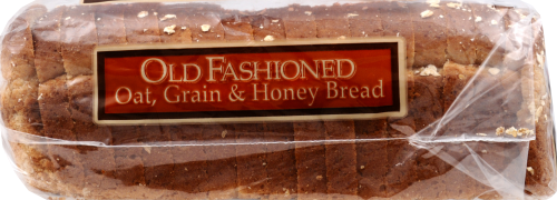 King Soopers Oat Grain and Honey Bread Perspective: left