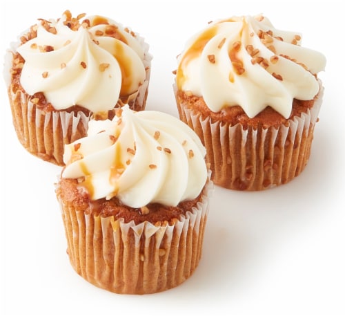 Bakery Fresh Goodness Carrot Cupcakes Perspective: left