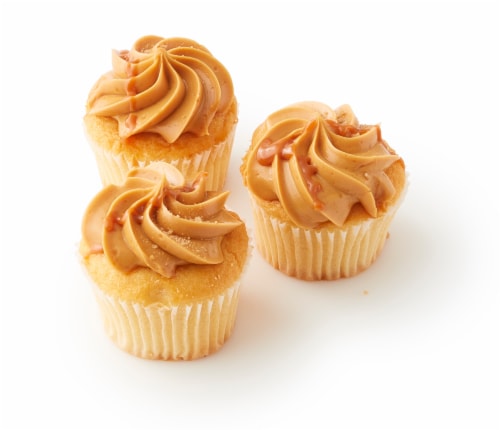 Bakery Fresh Goodness Salted Caramel Cupcakes Perspective: left