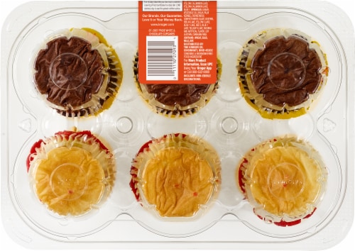 Bakery Fresh Goodness White & Chocolate Pride Cupcakes Perspective: left