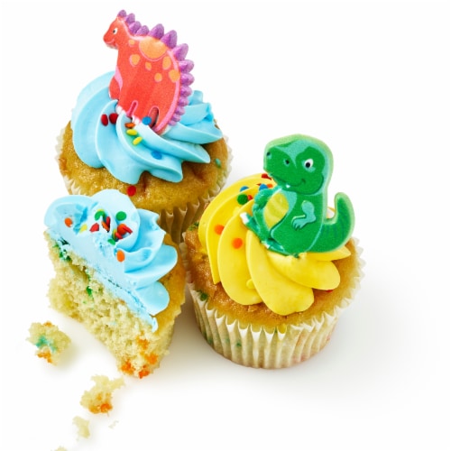 Bakery Fresh Goodness Dinosaur Cupcakes Perspective: left