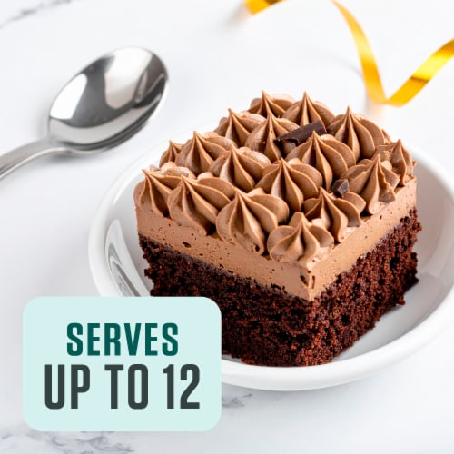 Bakery Fresh Chocolate Parfait Cake Perspective: left