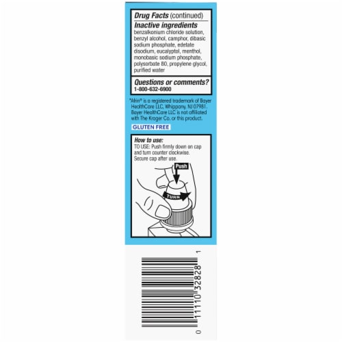 Kroger® Allergy Sinus Nasal Spray Perspective: left