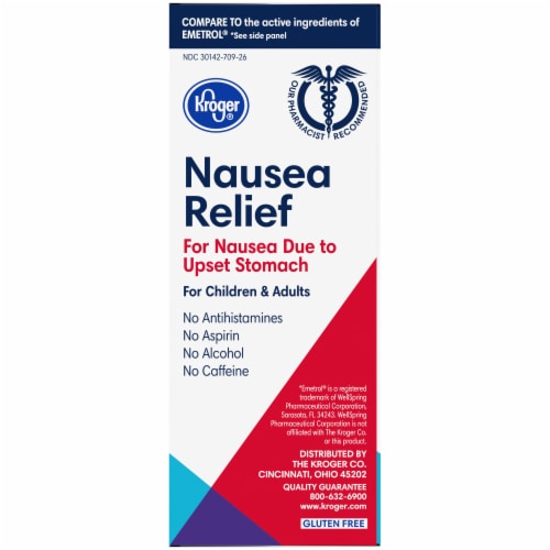 Kroger® Cherry Flavor Anti-Nausea Liquid Perspective: left