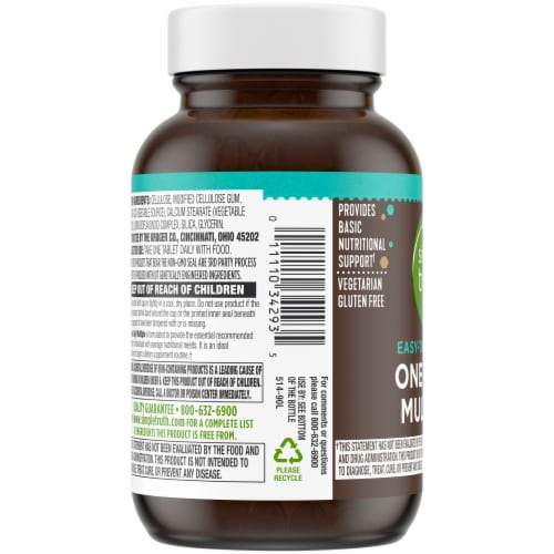 Simple Truth® Easy-To-Swallow One Daily Multiple Vitamin Tablets Perspective: left
