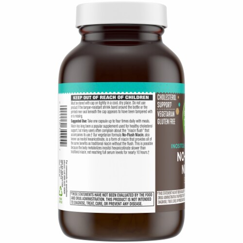 Simple Truth® No-Flush Niacin Capsules 525mg 100 Count Perspective: left
