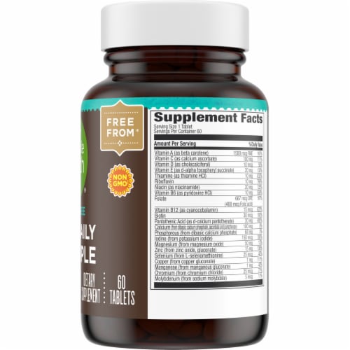 Simple Truth® Iron Free One Daily Multiple Supplement Tablets Perspective: left