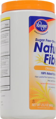 Kroger® Orange Flavor Natural Fiber Perspective: left