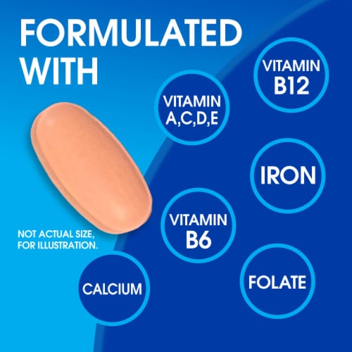 Kroger® Prenatal Vitamin Tablets Perspective: left