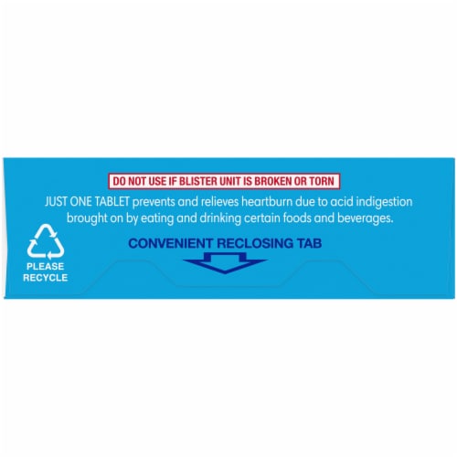 Kroger® Heartburn Prevention Tablets Perspective: left